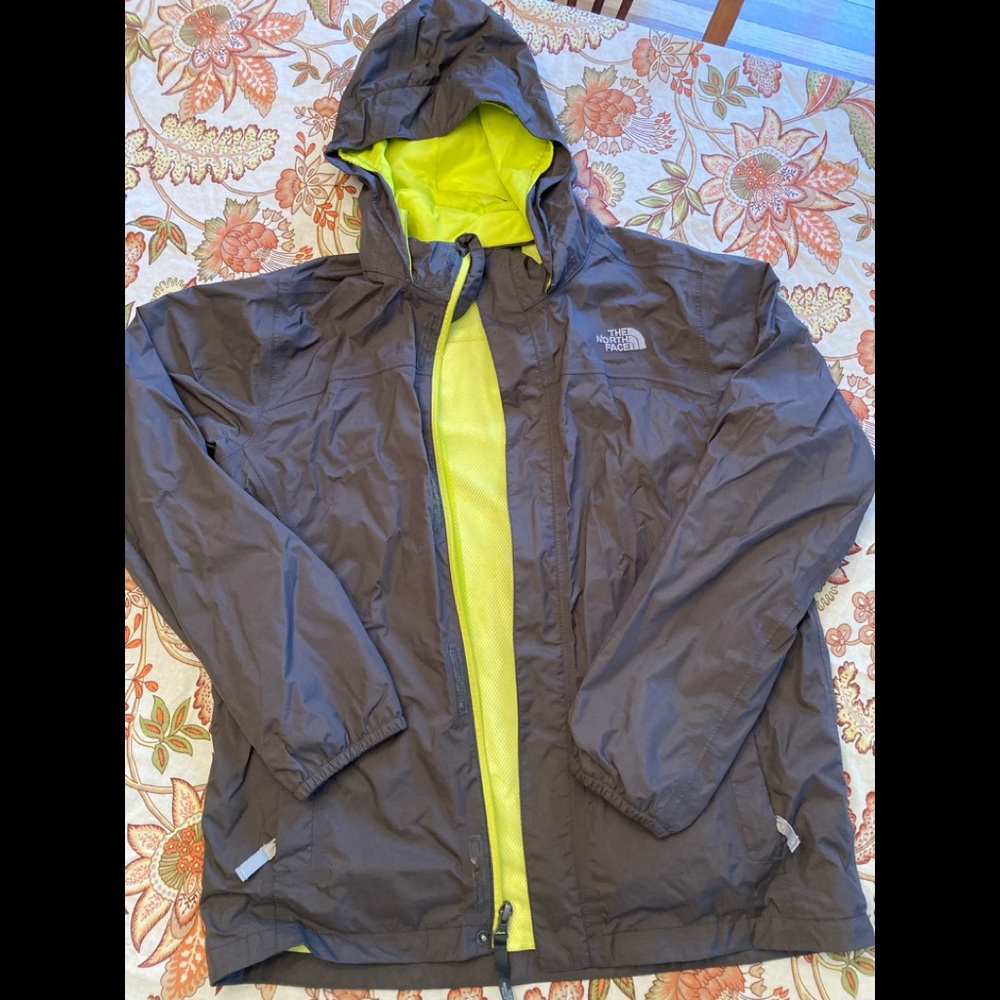 North Face Raincoat - like new!